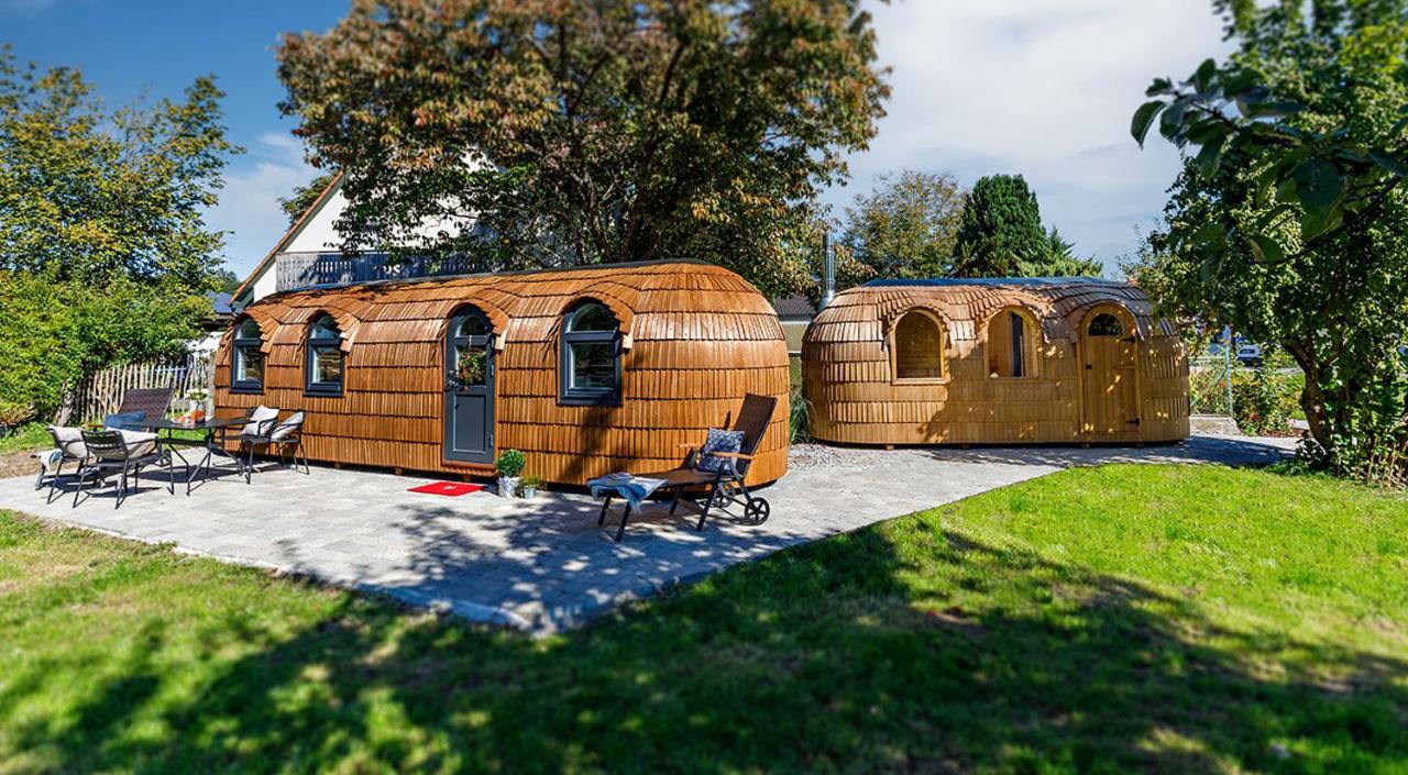Auszeitgarten - Urlaub Im Tinyhaus Im Herzen Von Oberschwaben Aulendorf Dış mekan fotoğraf
