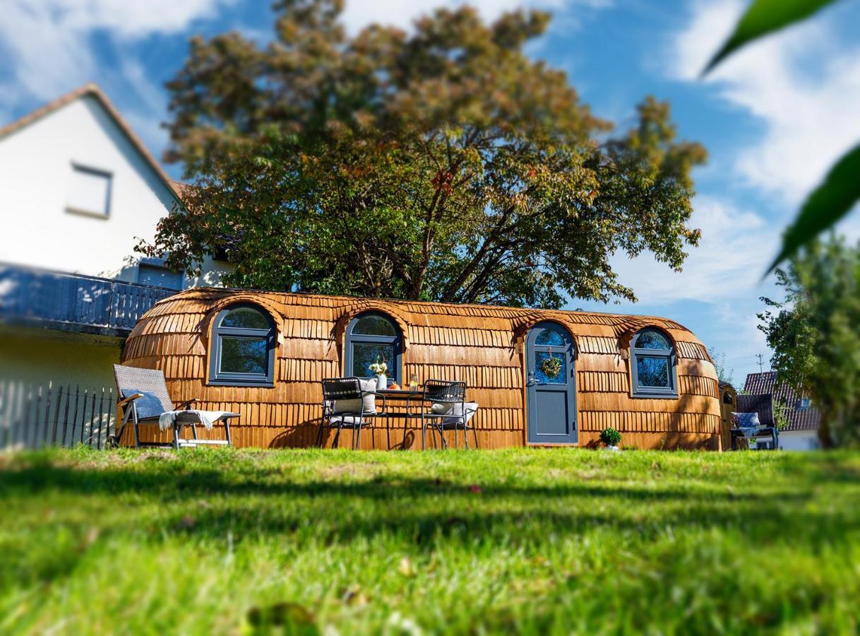Auszeitgarten - Urlaub Im Tinyhaus Im Herzen Von Oberschwaben Aulendorf Dış mekan fotoğraf